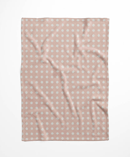 Dot Locked Velveteen Fleece Blanket