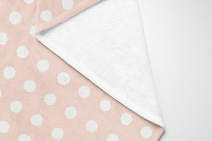 Dot Locked Velveteen Fleece Blanket