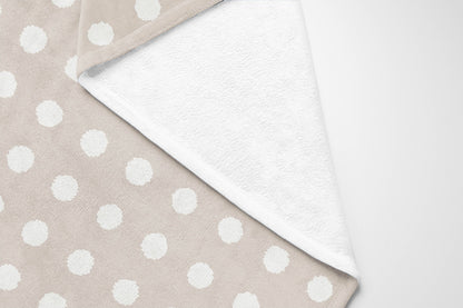 Dot Locked Velveteen Fleece Blanket