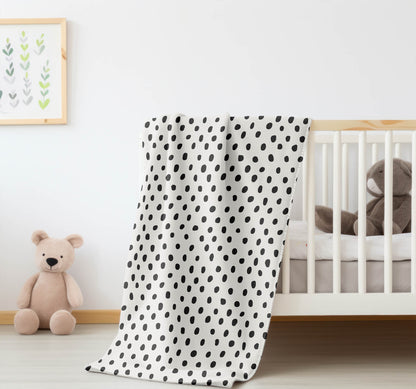 Dot Lyfe Velveteen Fleece Blanket