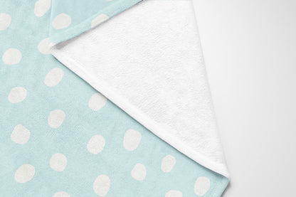 Dot Lyfe Velveteen Fleece Blanket