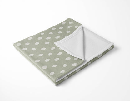Dot Lyfe Velveteen Fleece Blanket