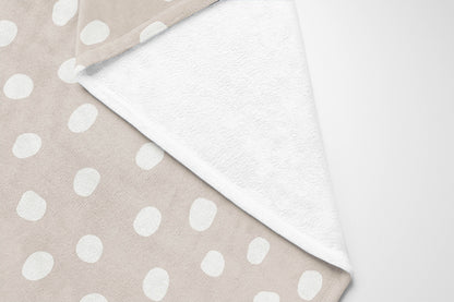 Dot Lyfe Velveteen Fleece Blanket