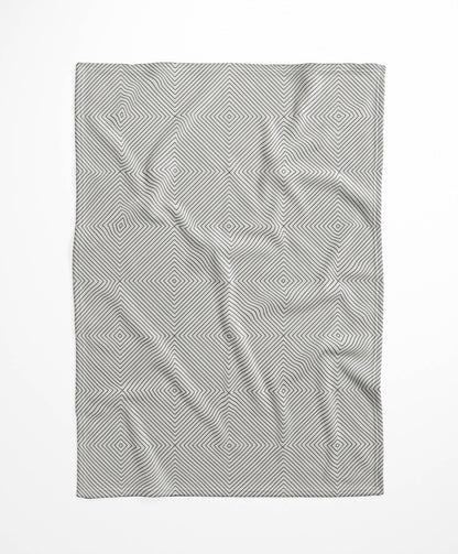 Eye Chev Velveteen Fleece Blanket