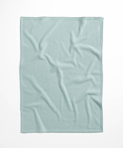 Eye Chev Velveteen Fleece Blanket