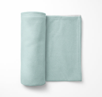 Eye Chev Velveteen Fleece Blanket