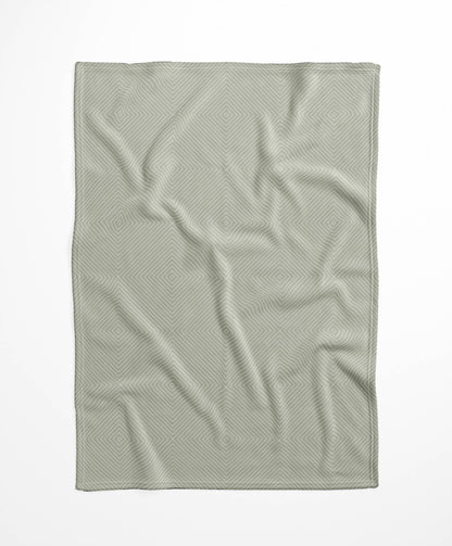 Eye Chev Velveteen Fleece Blanket