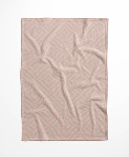 Eye Chev Velveteen Fleece Blanket