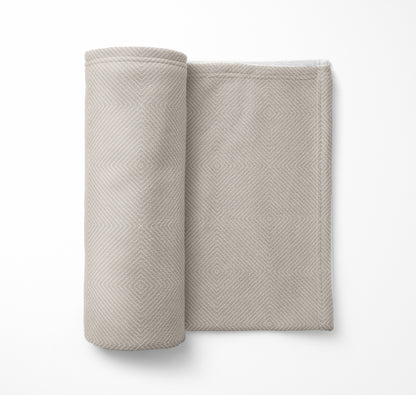 Eye Chev Velveteen Fleece Blanket