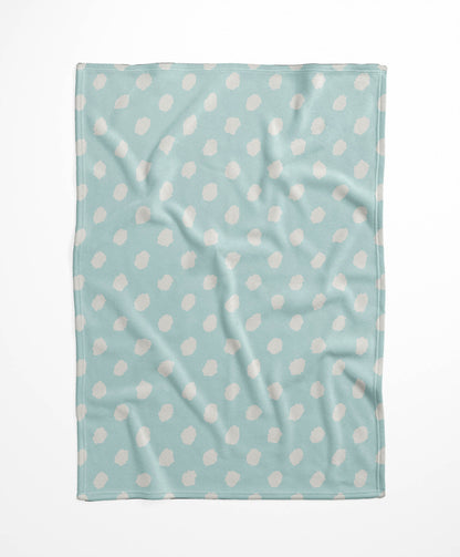 Grunge Dot Velveteen Fleece Blanket