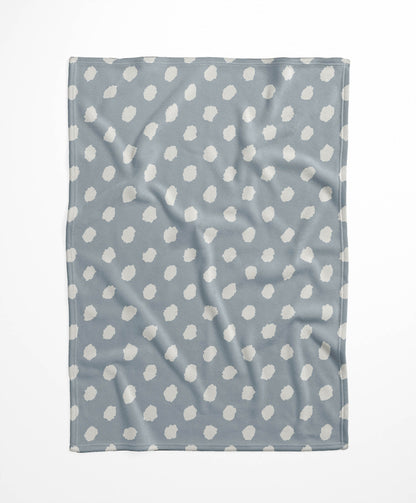Grunge Dot Velveteen Fleece Blanket