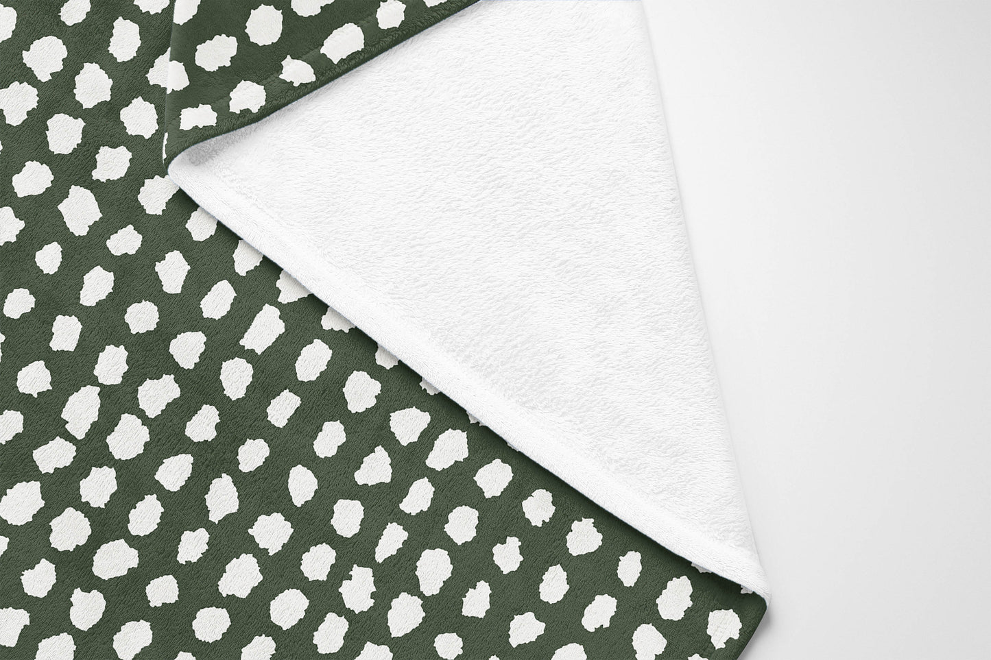 Grunge Row Velveteen Fleece Blanket