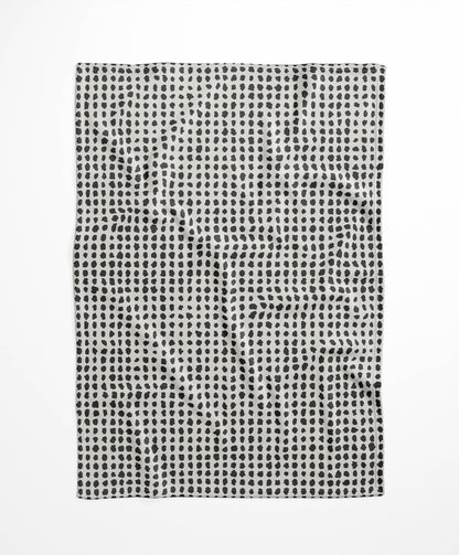 Grunge Row Velveteen Fleece Blanket