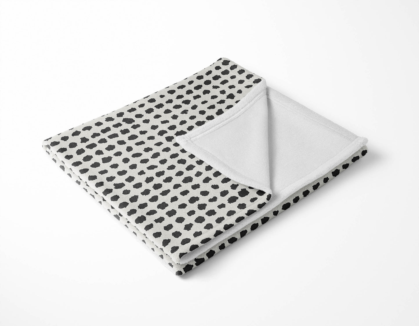 Grunge Row Velveteen Fleece Blanket