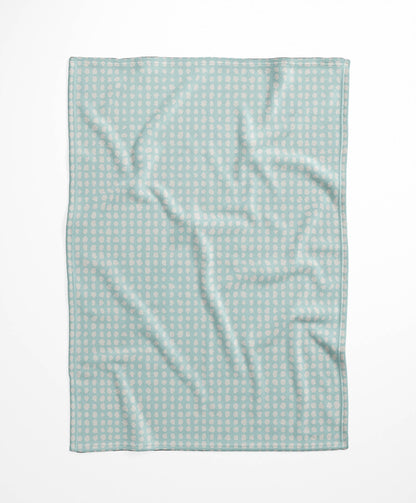 Grunge Row Velveteen Fleece Blanket