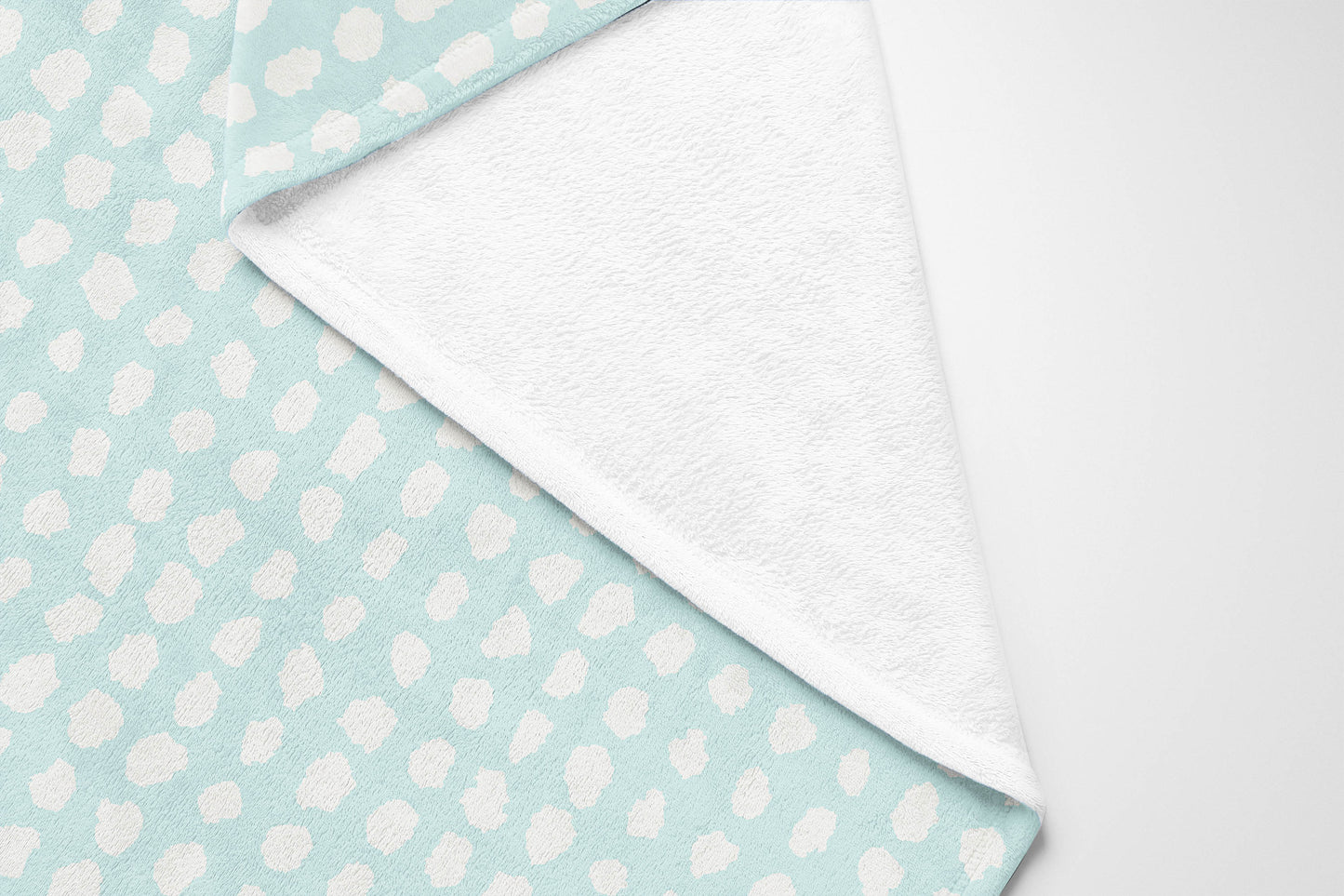 Grunge Row Velveteen Fleece Blanket