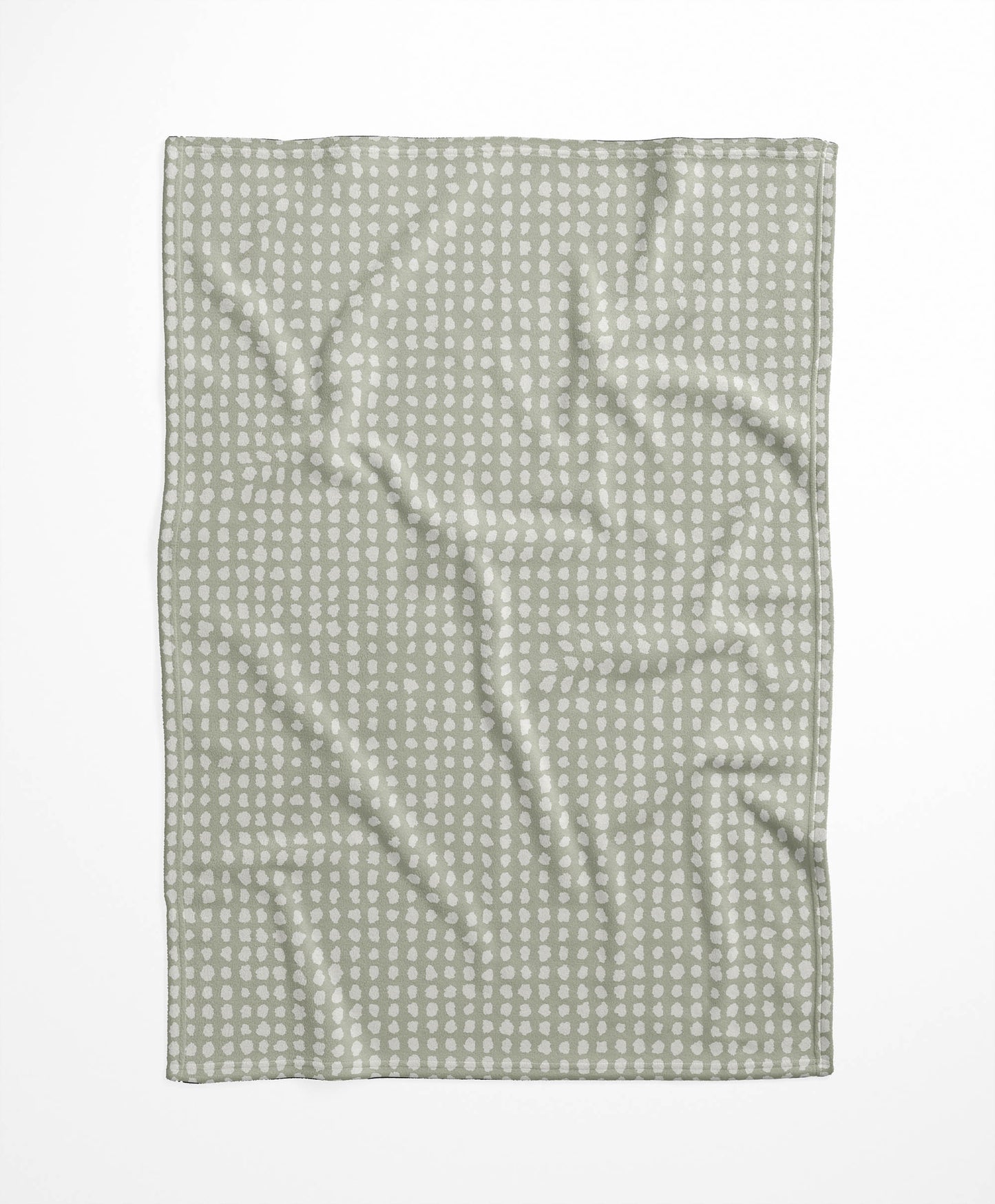Grunge Row Velveteen Fleece Blanket