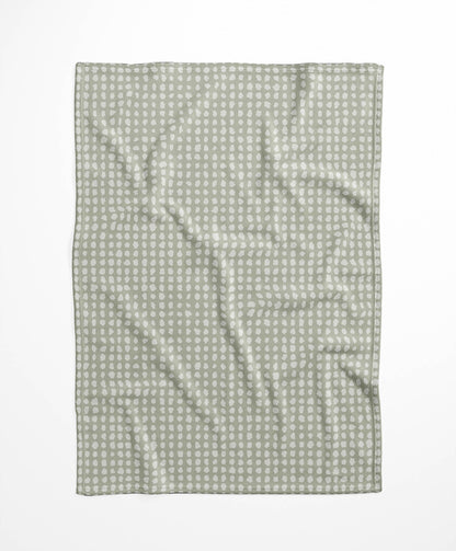 Grunge Row Velveteen Fleece Blanket