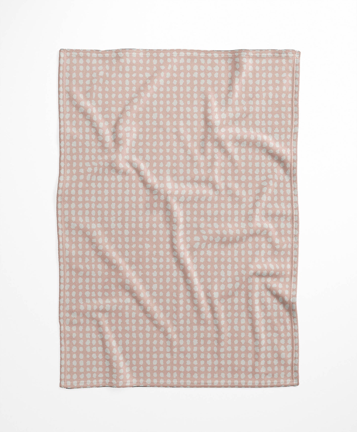 Grunge Row Velveteen Fleece Blanket