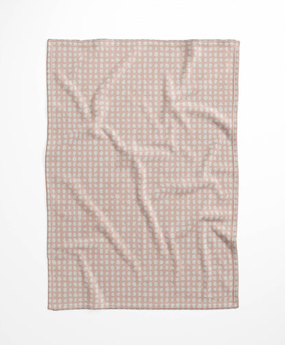 Grunge Row Velveteen Fleece Blanket