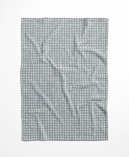 Grunge Row Velveteen Fleece Blanket