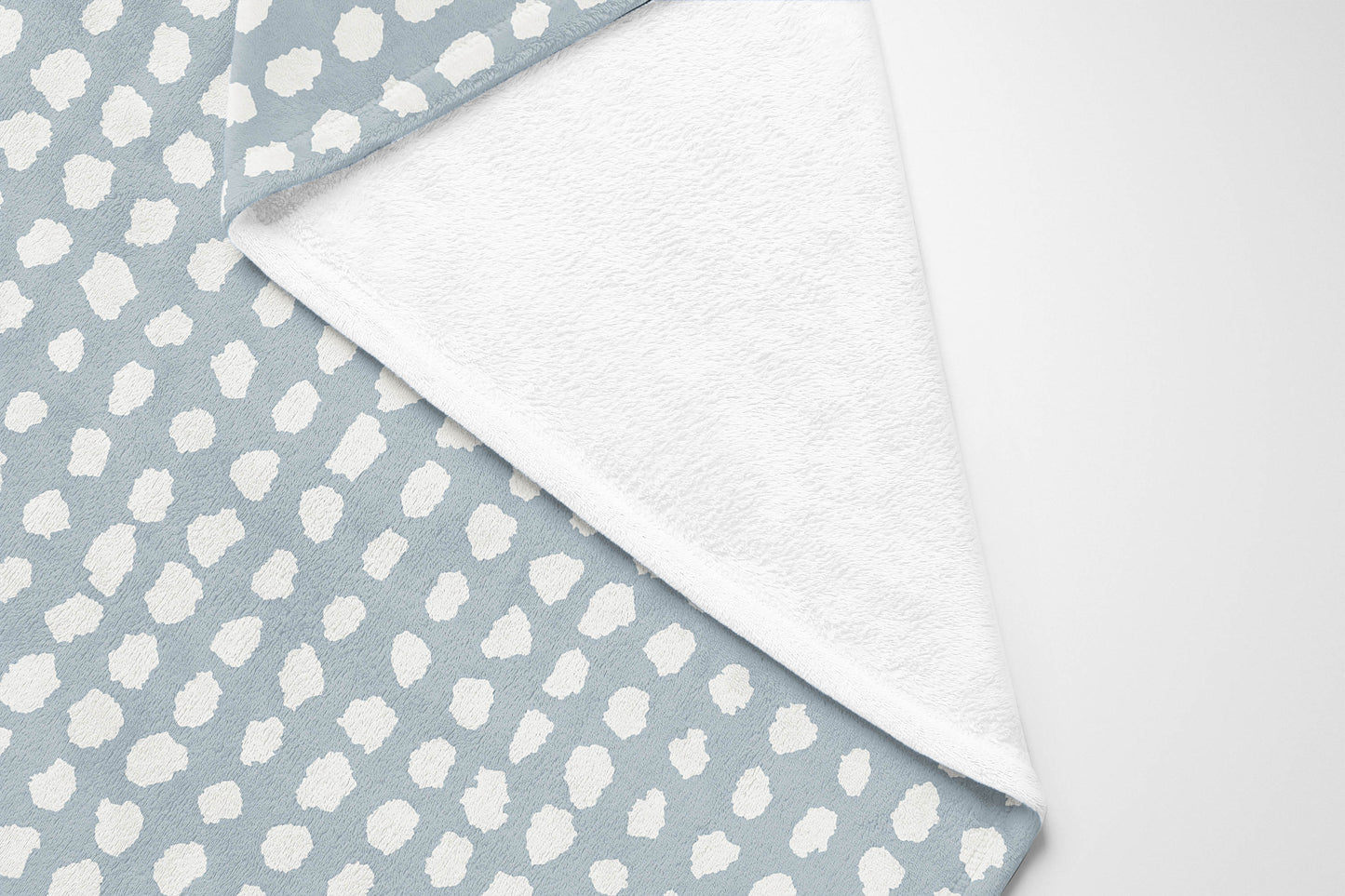 Grunge Row Velveteen Fleece Blanket