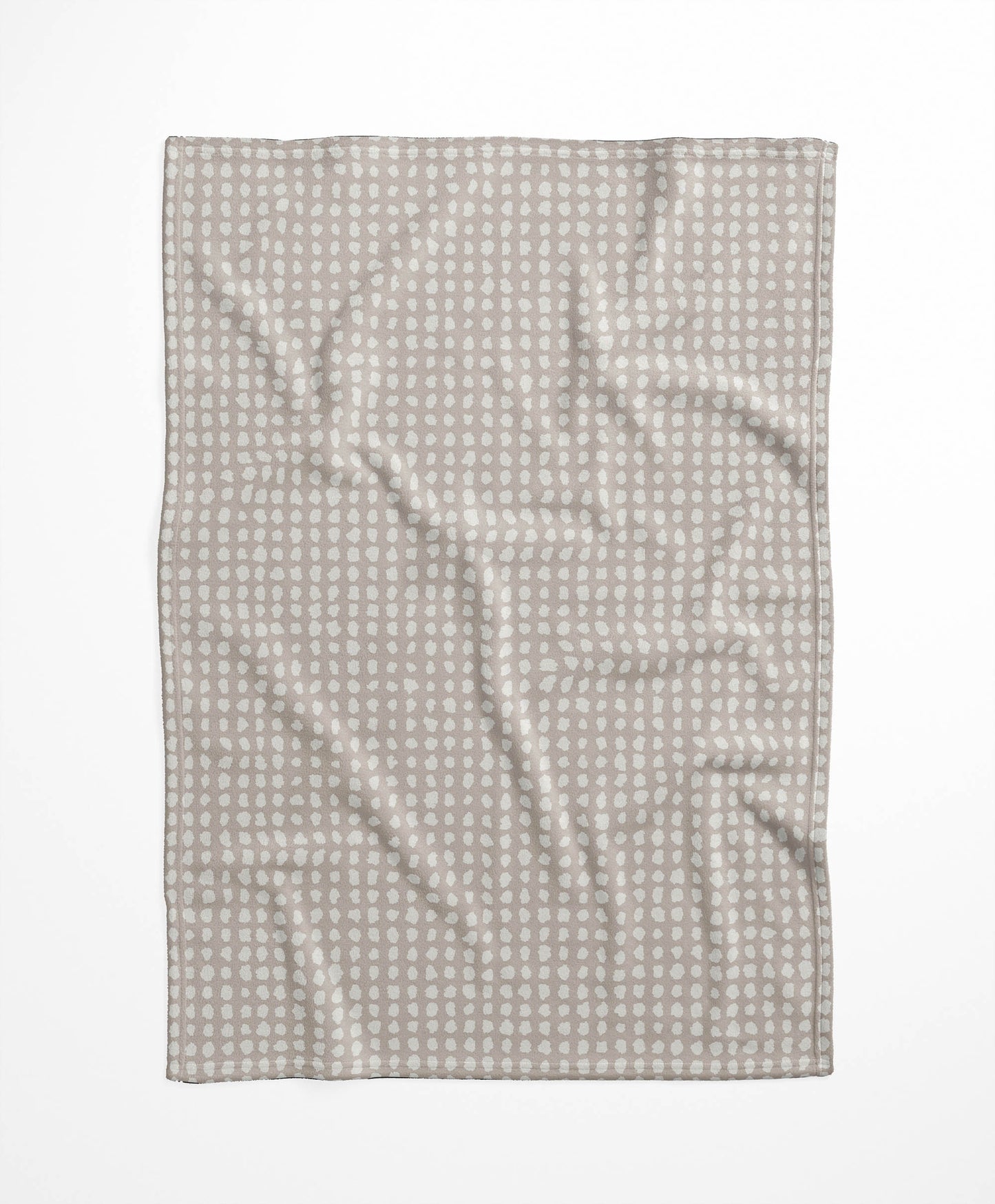 Grunge Row Velveteen Fleece Blanket