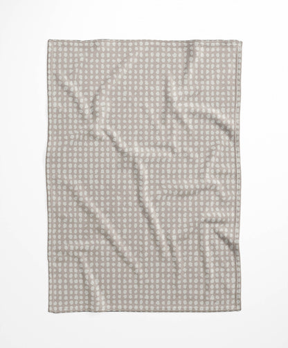 Grunge Row Velveteen Fleece Blanket