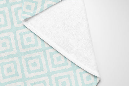 Ikat Grunge Velveteen Fleece Blanket