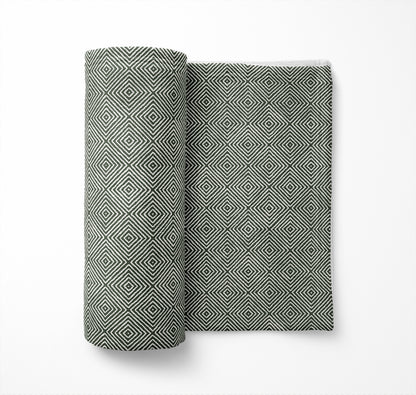 Ikat Spray Velveteen Fleece Blanket