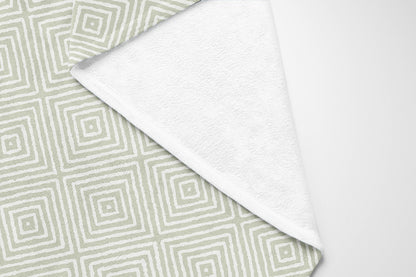 Ikat Spray Velveteen Fleece Blanket