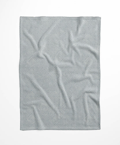 Ikat Spray Velveteen Fleece Blanket