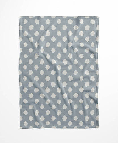 Large Dot Velveteen Fleece Blanket