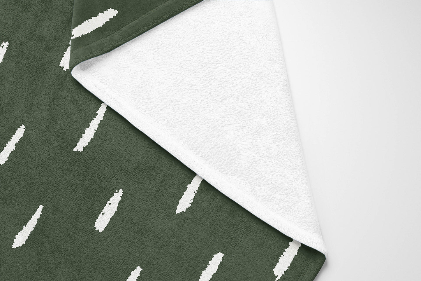 Long Drop Velveteen Fleece Blanket