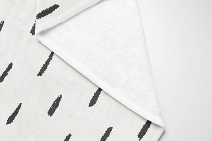 Long Drop Velveteen Fleece Blanket