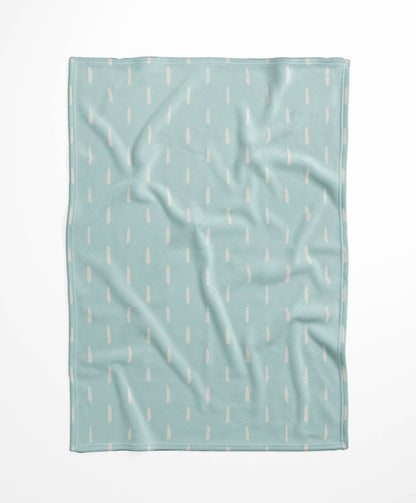 Long Drop Velveteen Fleece Blanket