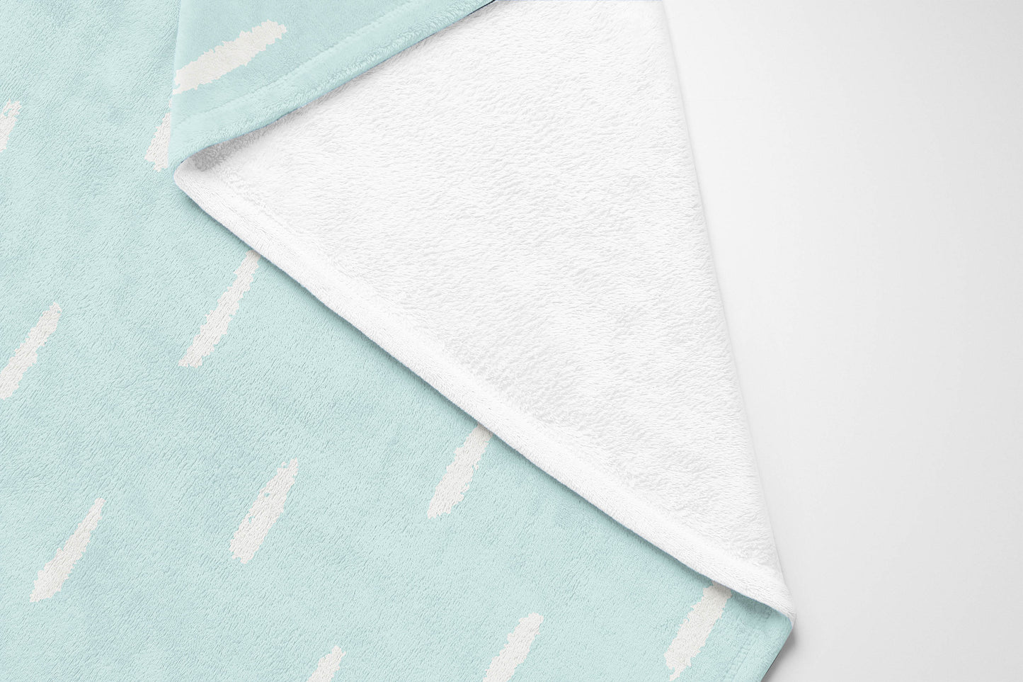Long Drop Velveteen Fleece Blanket