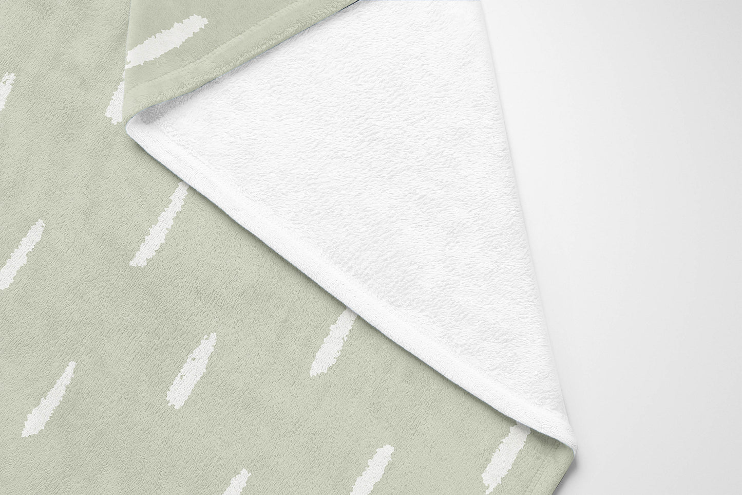 Long Drop Velveteen Fleece Blanket