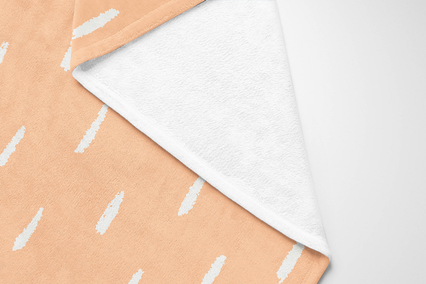 Long Drop Velveteen Fleece Blanket