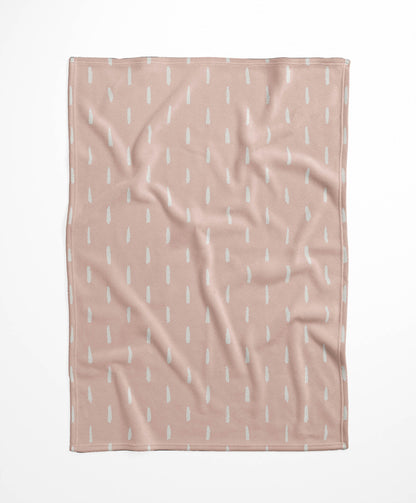 Long Drop Velveteen Fleece Blanket