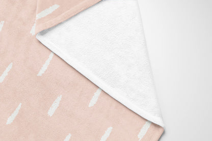 Long Drop Velveteen Fleece Blanket