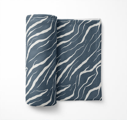 Lush Cracks Velveteen Fleece Blanket