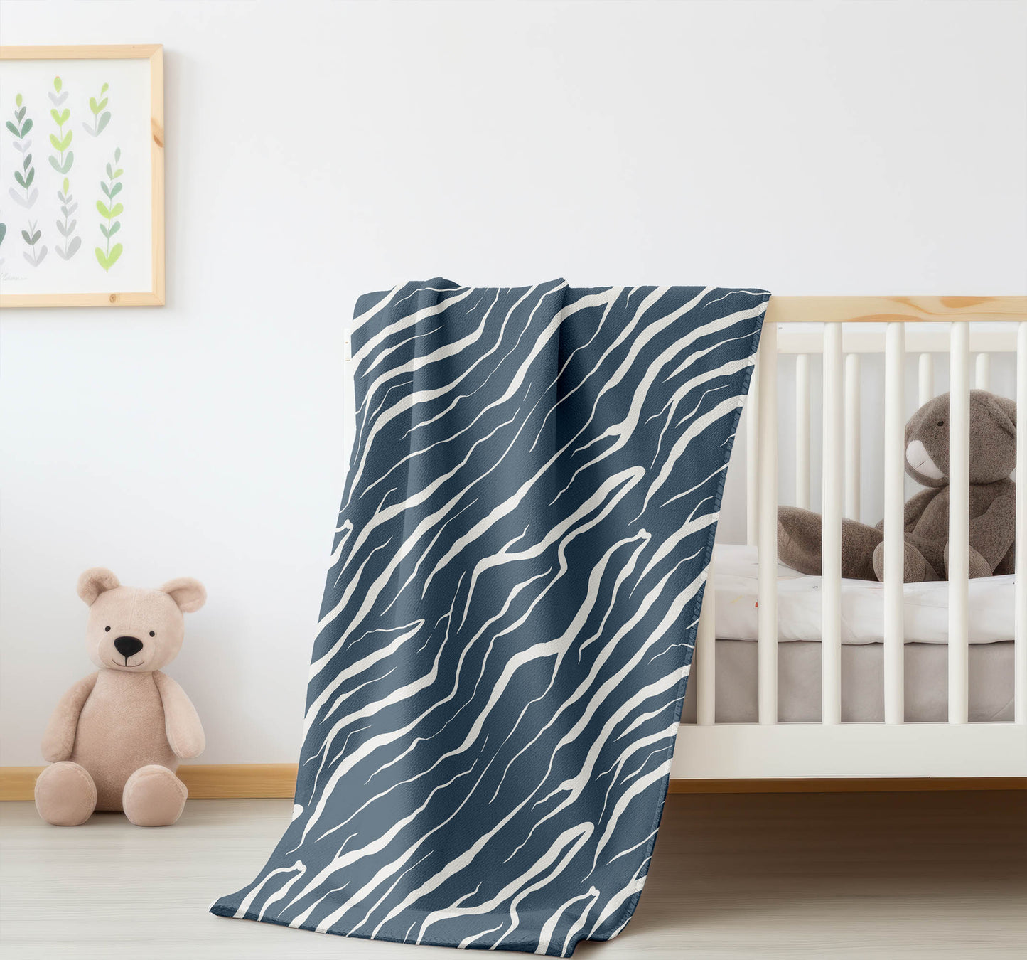 Lush Cracks Velveteen Fleece Blanket