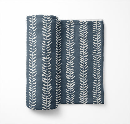 Mystic Ivy Velveteen Fleece Blanket