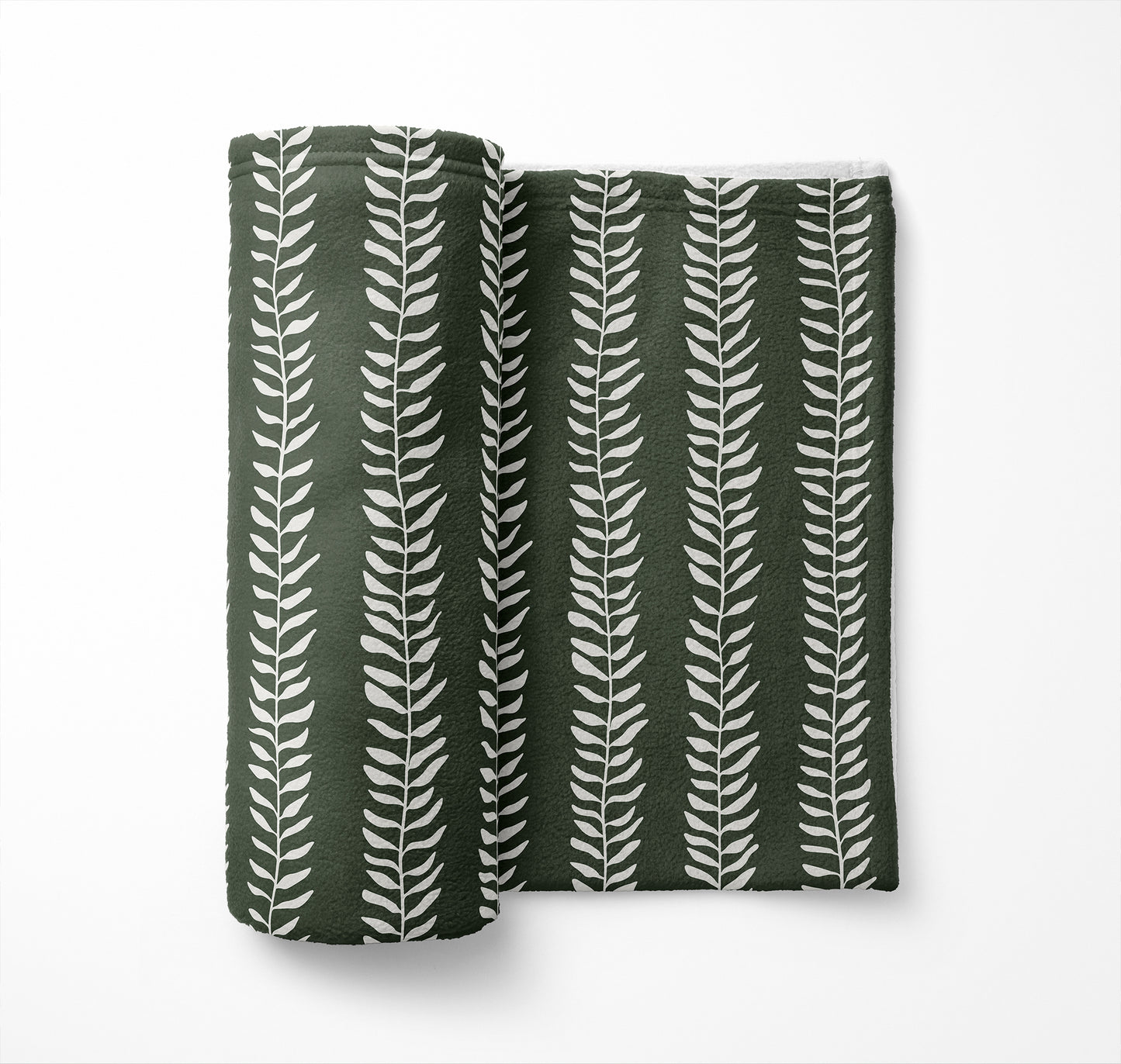 Mystic Ivy Velveteen Fleece Blanket