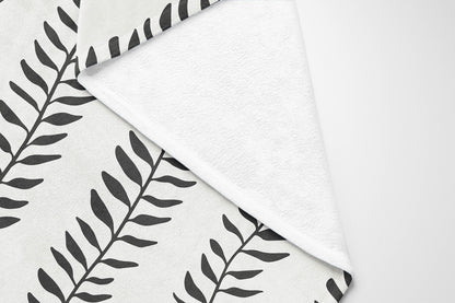 Mystic Ivy Velveteen Fleece Blanket