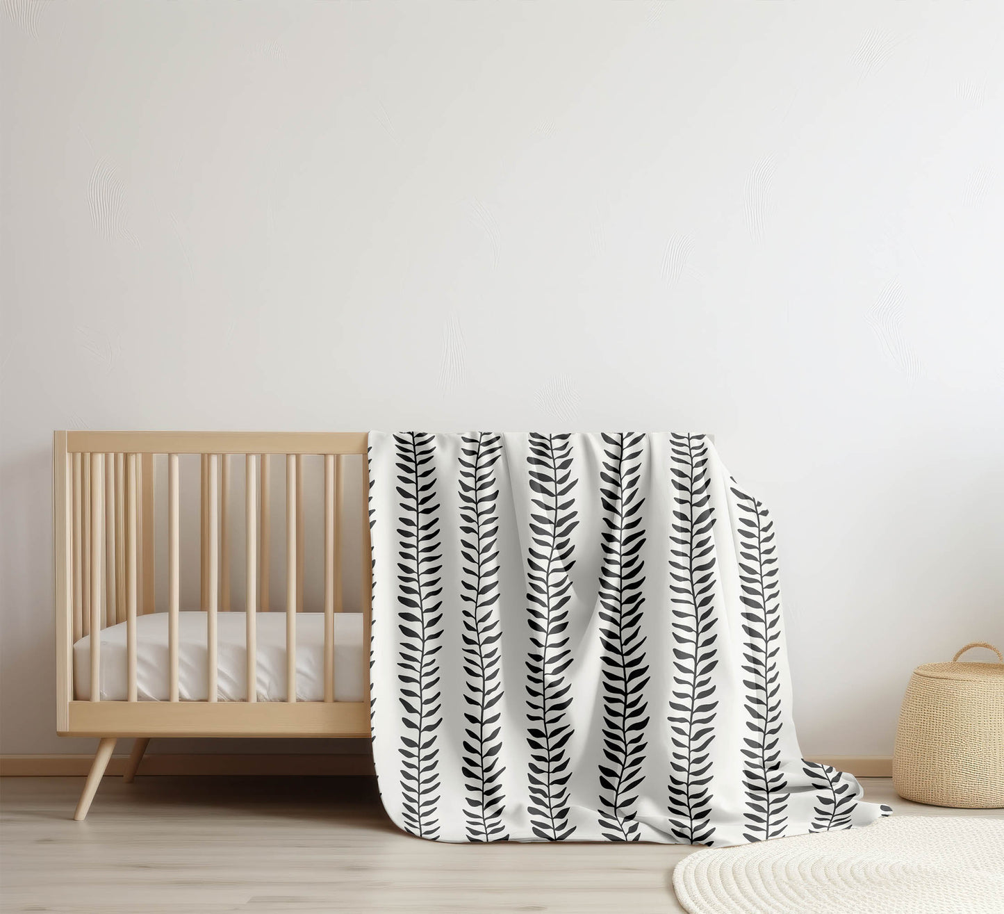 Mystic Ivy Velveteen Fleece Blanket