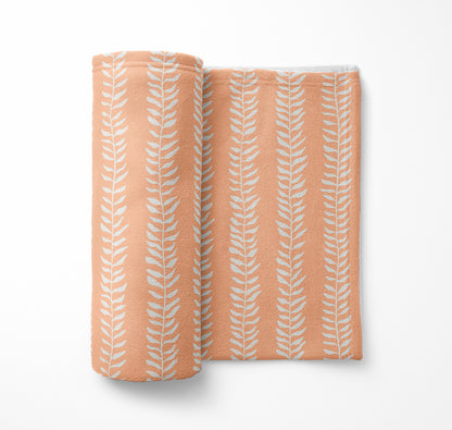 Mystic Ivy Velveteen Fleece Blanket