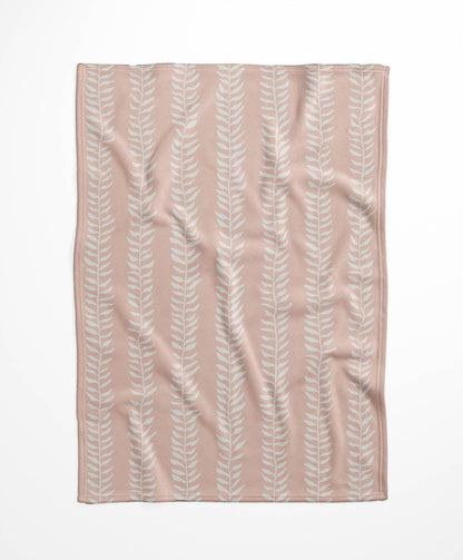 Mystic Ivy Velveteen Fleece Blanket