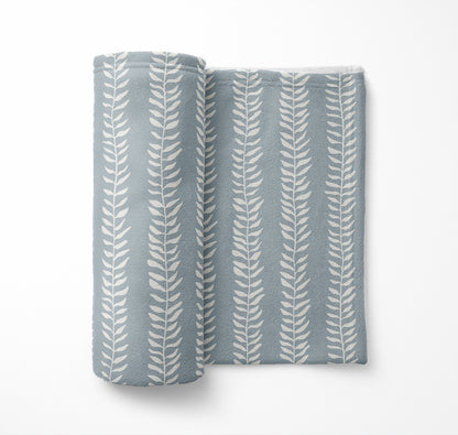 Mystic Ivy Velveteen Fleece Blanket